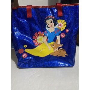 Disney Store Princess Snow White Swim/Beach Tote Bag Accessory New W/Tags Blue